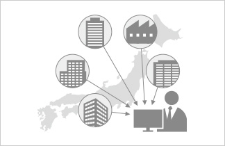 多拠点をまとめて効率管理、人手不足対策もサポート
