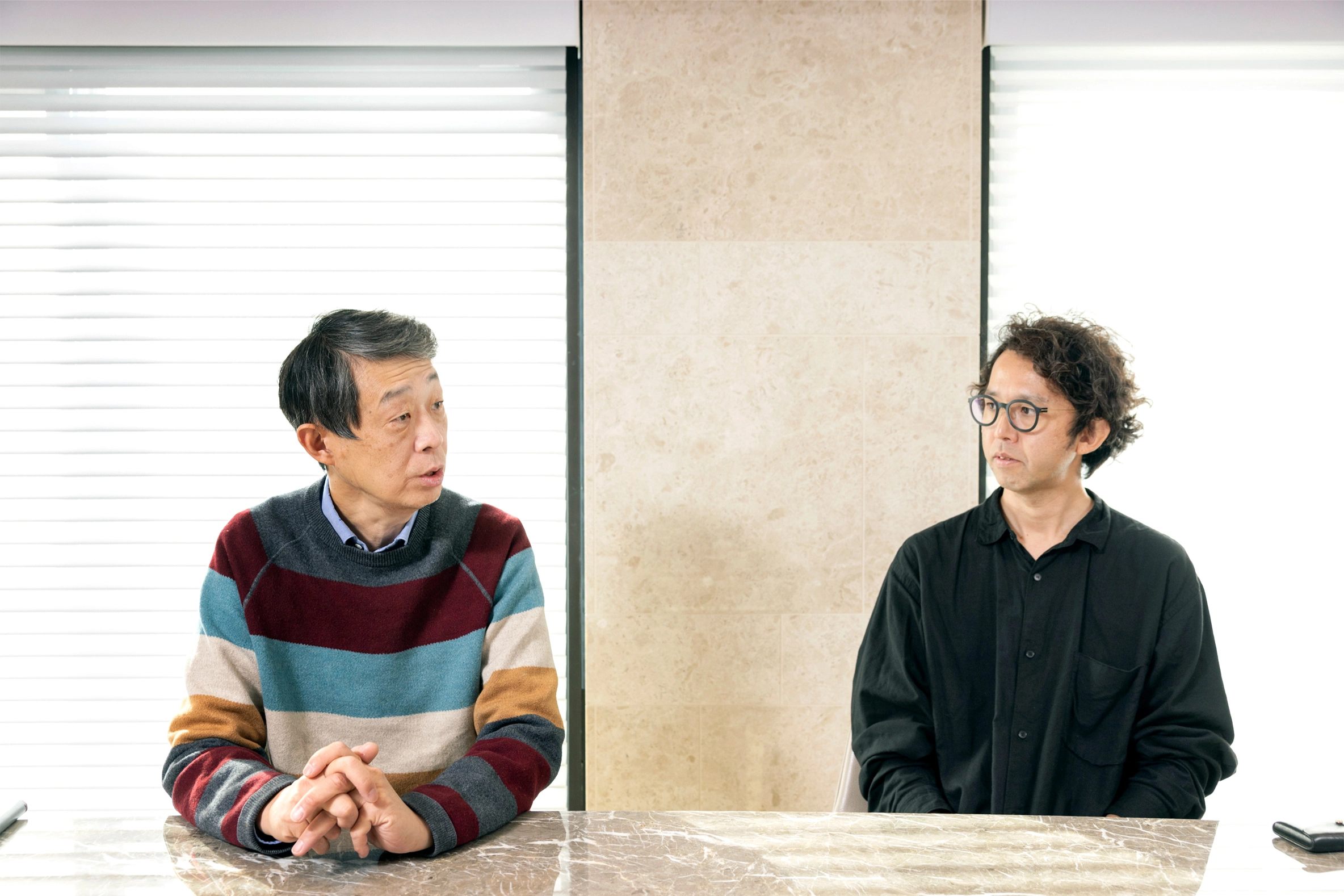 各務 謙司さんと田口 彰さん