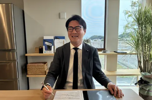 記念住宅株式会社 取締役社長 竹﨑 様