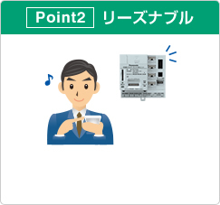 【Point2】リーズナブル