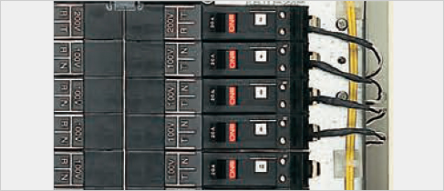多回路エネルギーモニタ専用品 カンタッチブレーカ CT内蔵（配線保護用）