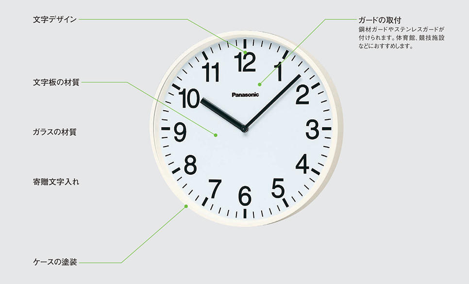 ナショナル電気時計 - 置時計