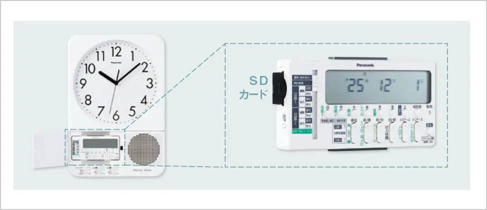 メロディウィーク | 設備時計 | Panasonic