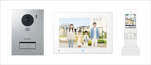 接続可能テレビドアホン 4台まで接続可能