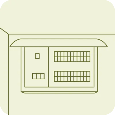 画像:EV充電設備を前提とした分電盤選定が可能
