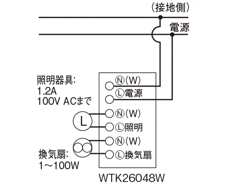 基本配線 WTK26048W