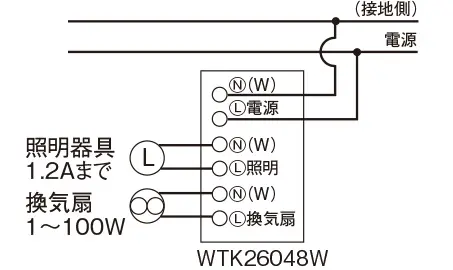 〈4線配線〉