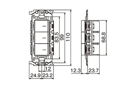 WNS54985MB WNS54985MH WNS54985MW