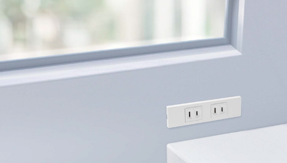 施工後のデザイン性はリニューアル後もそのまま はさみ金具施工、パネルボックスの取付も対応