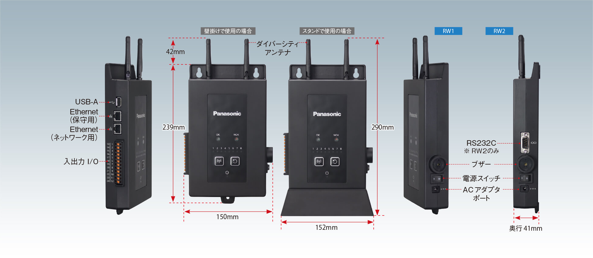 最大8台の工具とつながる！新・受信機登場！