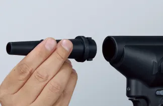 5種類のノズルに交換可能