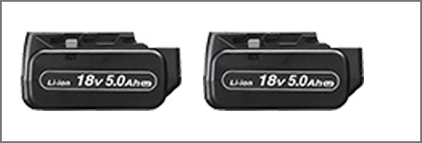 電池パック 18V･5Ah(2個)