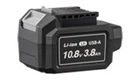 電池パック10.8V 3.8Ah