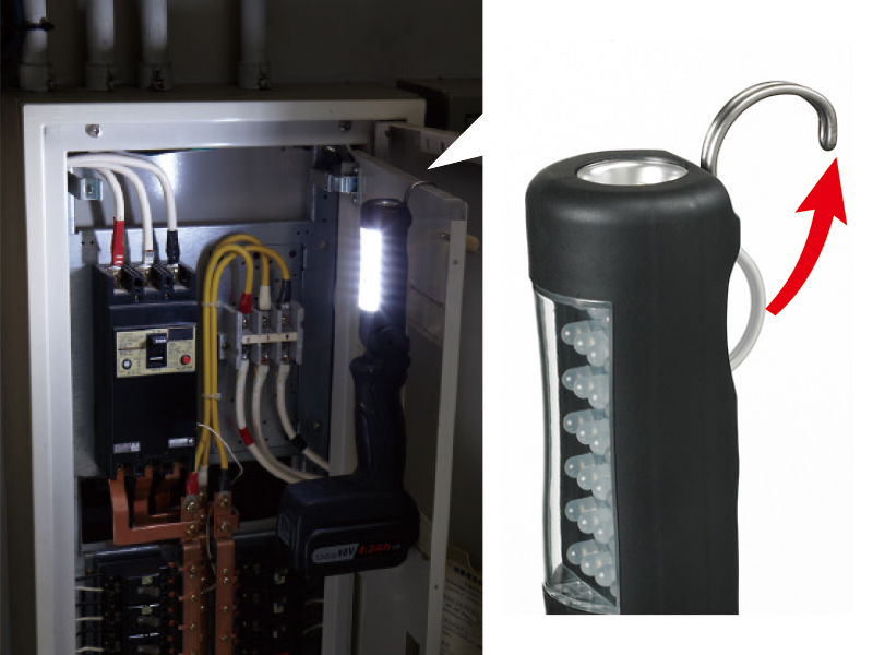 EZ37C2 工事用充電LEDライト（14.4V/18V/21.6V） | プロアシスト 
