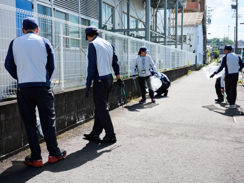 クリーンアップ作戦の写真