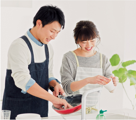 家事をするイメージ