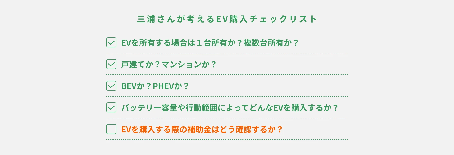 電気自動車（EV）の購入では補助金も必ず確認する