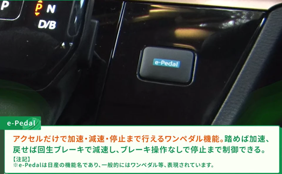 e-Pedalの驚きの機能