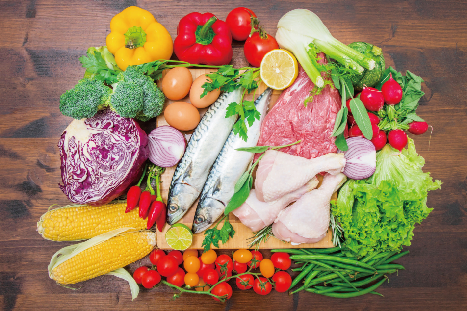 イメージ画像:野菜・肉・魚