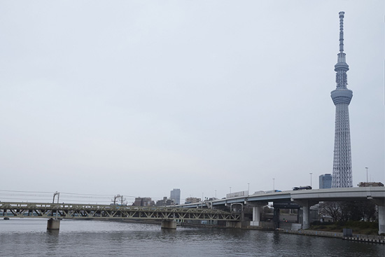 東武スカイツリーライン 隅田川橋梁ライトアップ | ライトアップ演出（LEDカラー演出照明）｜納入事例 | 