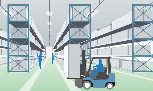 一般工場・倉庫のイラスト