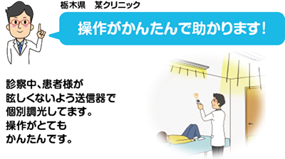操作がかんたんで助かります！