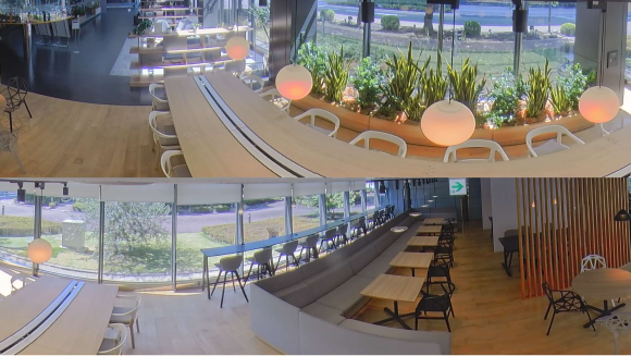 ダブルパノラパノラマ映像