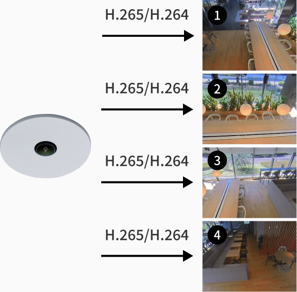 4ストリーム配信