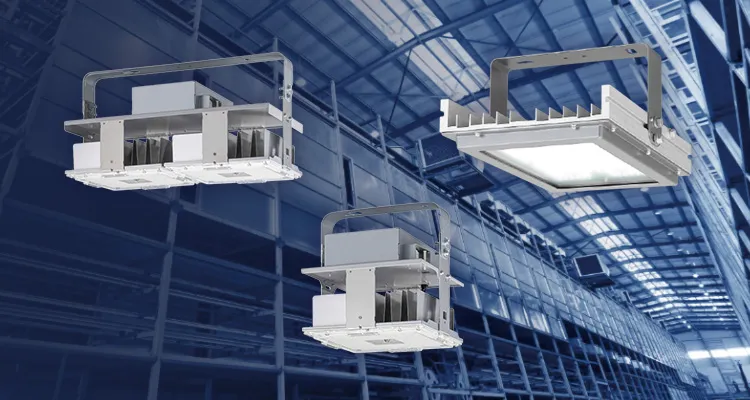 工場向け照明器具の商品写真