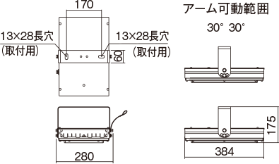 粉塵工場向け | LED高天井用照明 | 施設用照明器具 | Panasonic