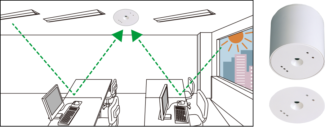 明るさセンサのイメージ画像