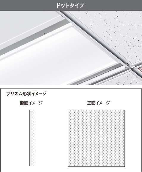 グリッドシリーズ」一体型LEDベースライト フラットパネルタイプ 