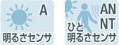明るさセンサA ひと明るさセンサAN NT