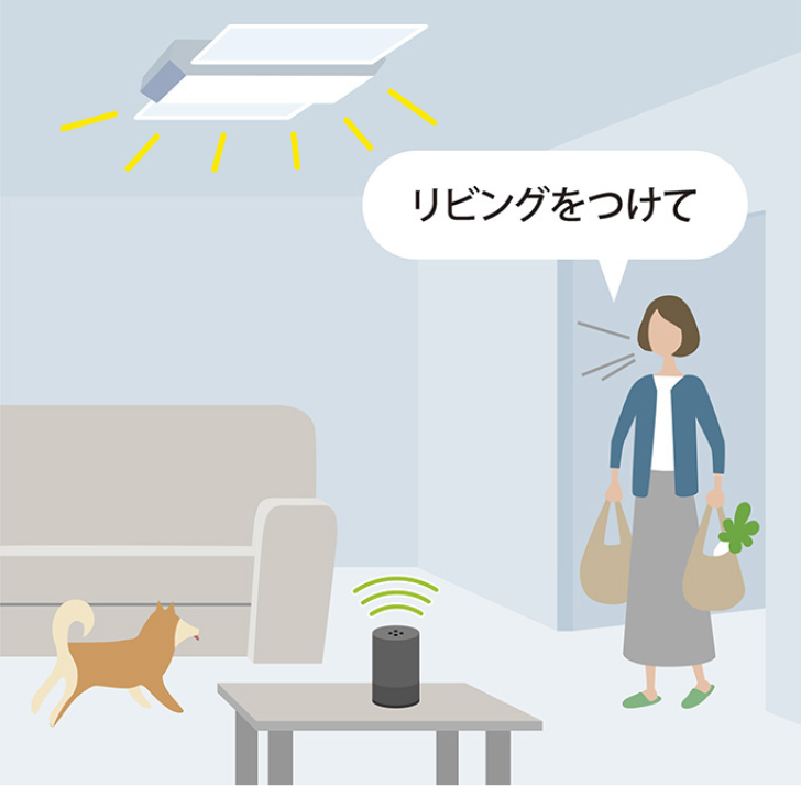 あかりをつけるとき