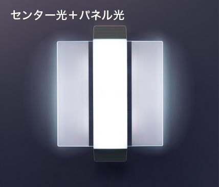 センター光＋パネル光