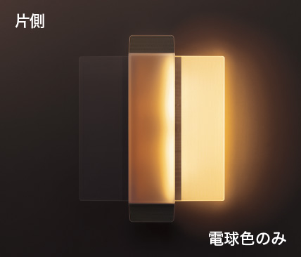 片側 電球色のみ