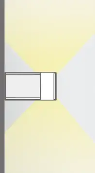 両面配光タイプの図