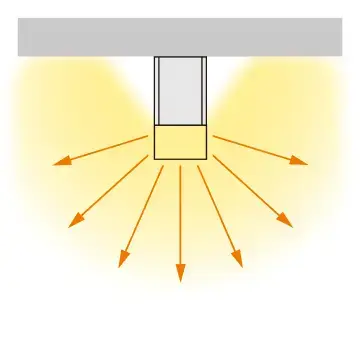 直付け 天井 図解