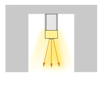 掘り込み 天井（直付け） 図解