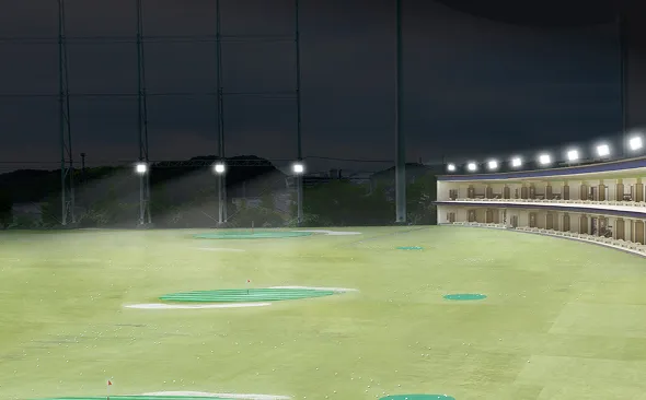 ゴルフ練習場のイメージ