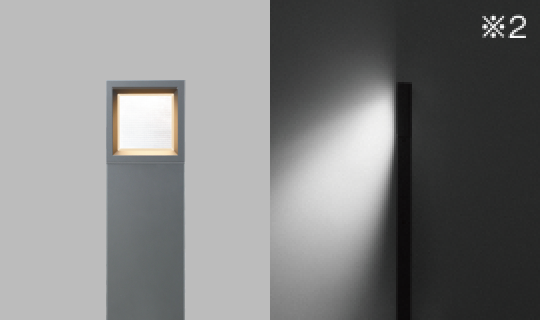 ブロードウォッシャー片側ワイド配光タイプ