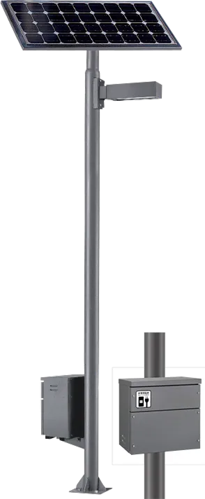 ソーラー街路灯XYSL41AB41の商品イメージ