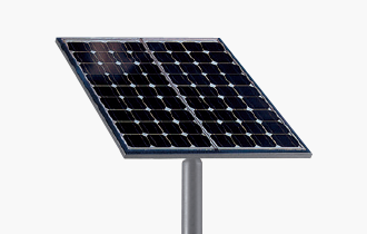 太陽電池パネル2枚タイプのパネル部分のイメージ画像