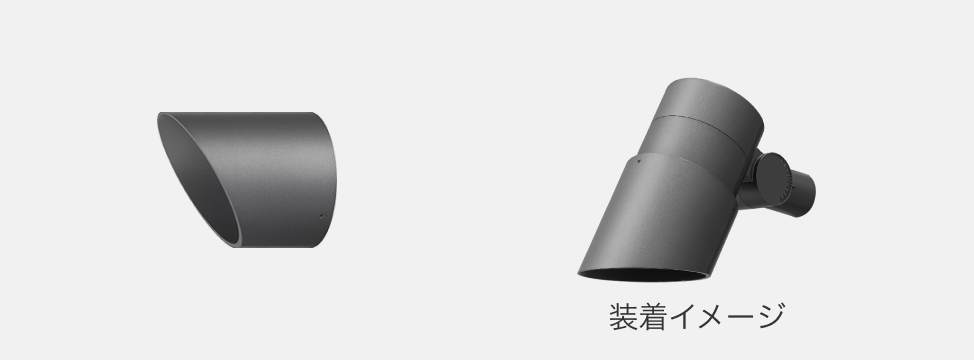 スラッシュフードの装着イメージ画像