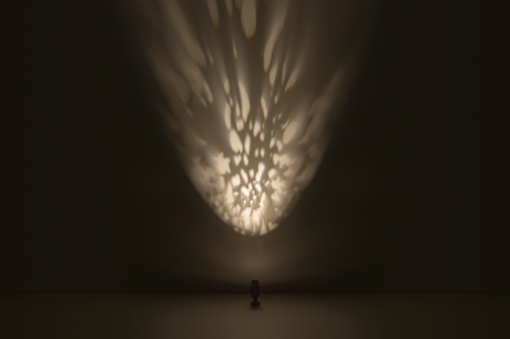 こもれび柄の配光イメージ画像