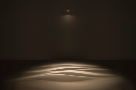 こもれび柄の配光イメージ画像