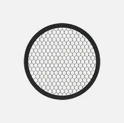 ハニカムルーバーの画像