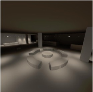 空間光イメージ　常夜灯