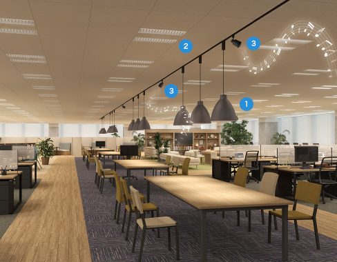 ダクトレール空間イメージ