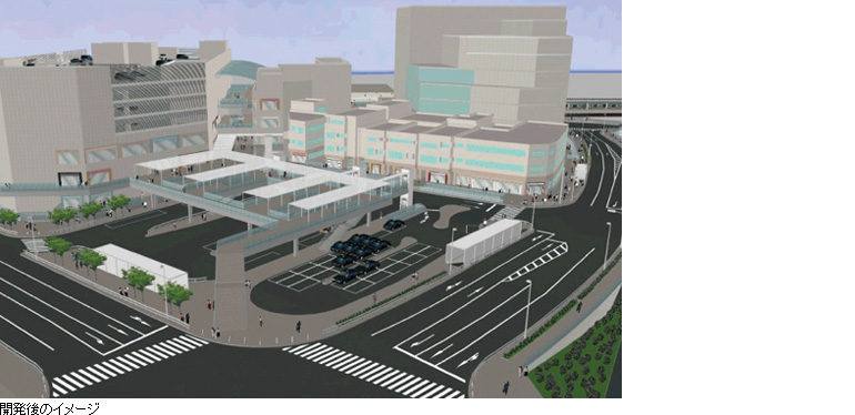 戸塚駅西口第１地区第二種市街地再開発事業　開発後のイメージ